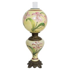 Hand Painted Gone with The Wind Lily Lamp