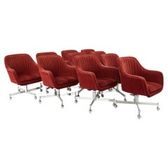 Hold!! Brickel Associates Mid Century Office Chairs, Set of 10