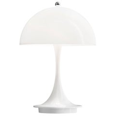 Verner Panton 'Panthella 160 Portable' Table Lamp in White for Louis Poulsen