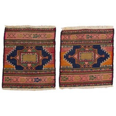 Pair of Vintage "Cicim" AZERI also for Cushions