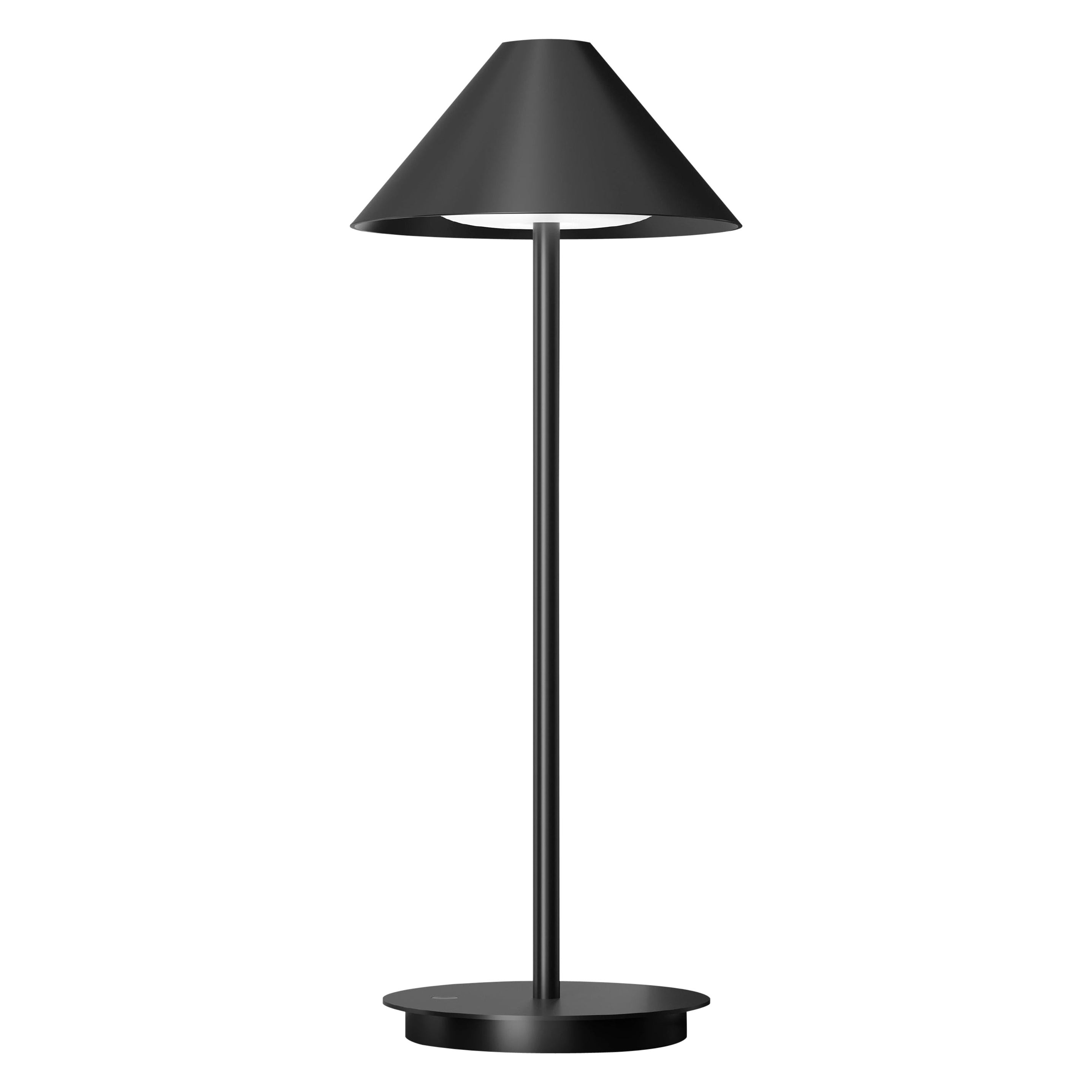 Tischlampe „Keglen“ für Louis Poulsen in Schwarz im Angebot