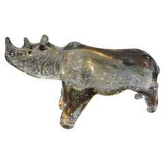 Vintage Murano Rhinoceros