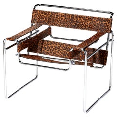 Used Knoll x Supreme Leopard Model B3 Wassily Lounge Chair, Marcel Breuer, 1925, 2019