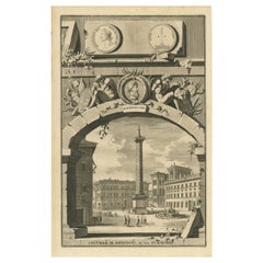 M. Aurelius Imp. Columna M. Antonini in Via Flaminia, Baptist, 1704