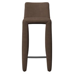 Moooi Monster Naked High Barstool in Abbracci, Brown by Marcel Wanders Studio