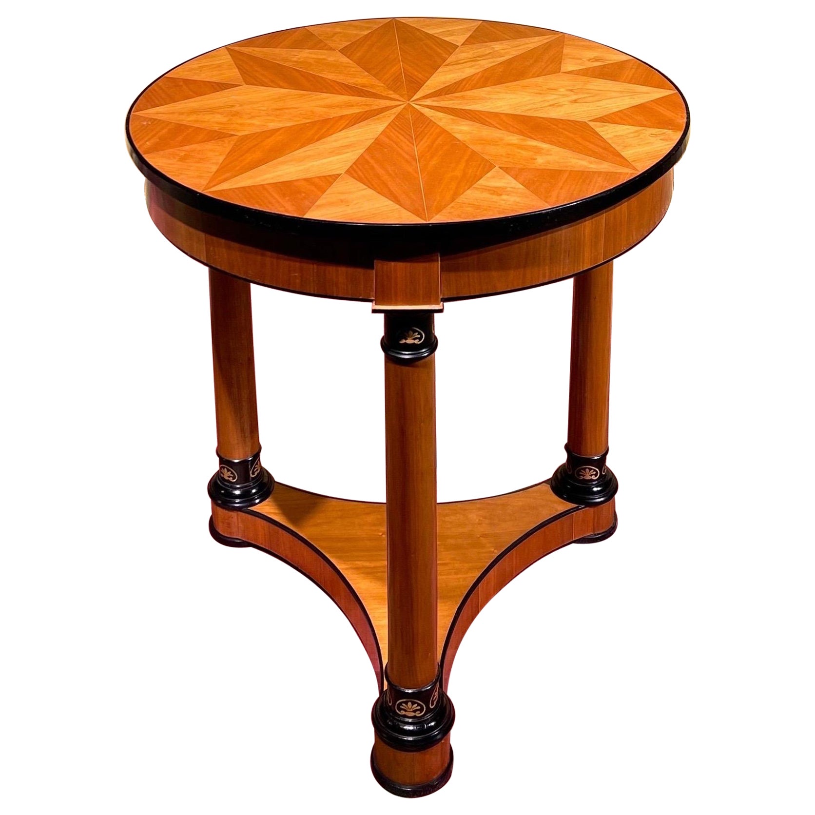 French Veneer Side Table 94 For Sale on 1stDibs