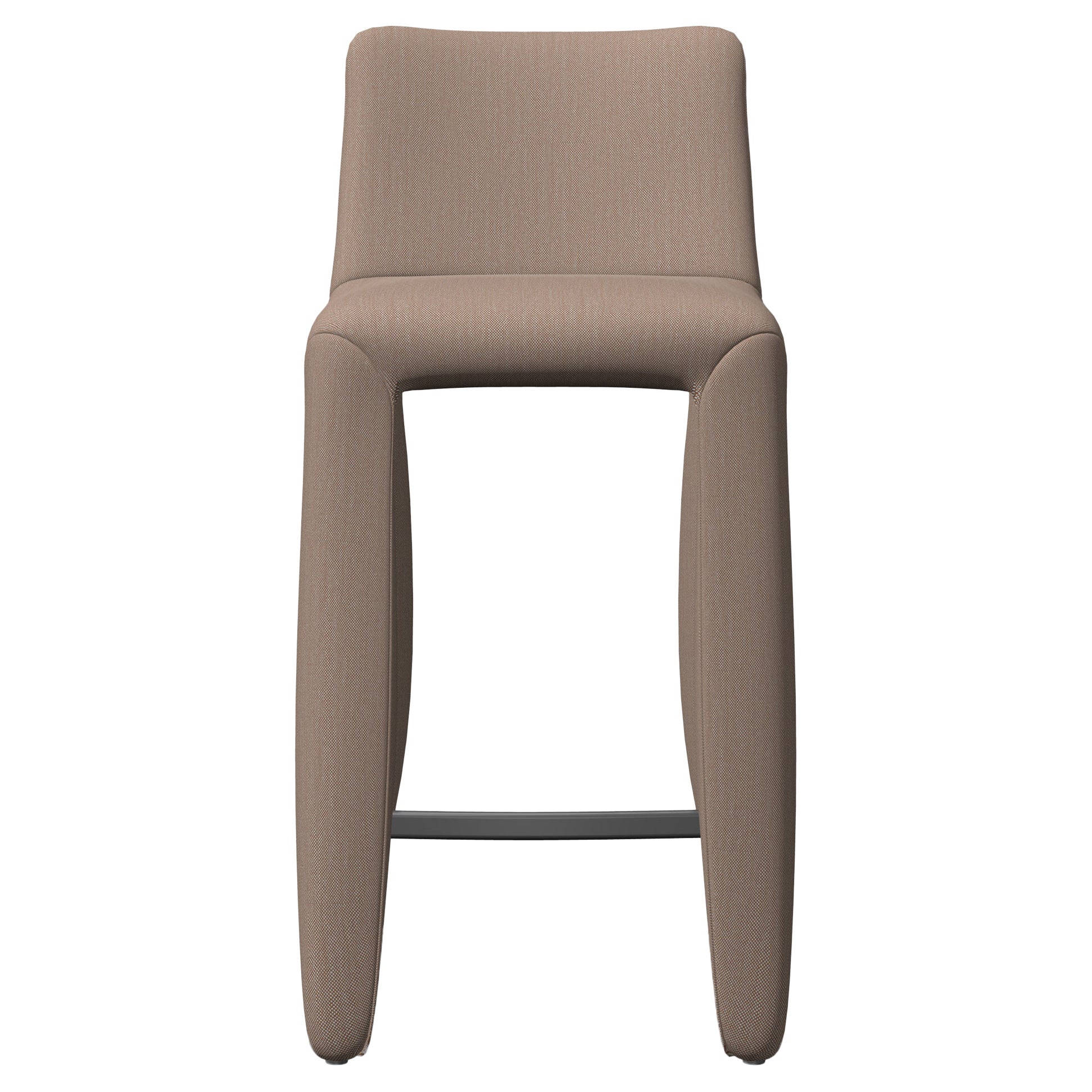 Moooi Monster Naked Low Barstool in Canvas 2, 614 by Marcel Wanders Studio For Sale
