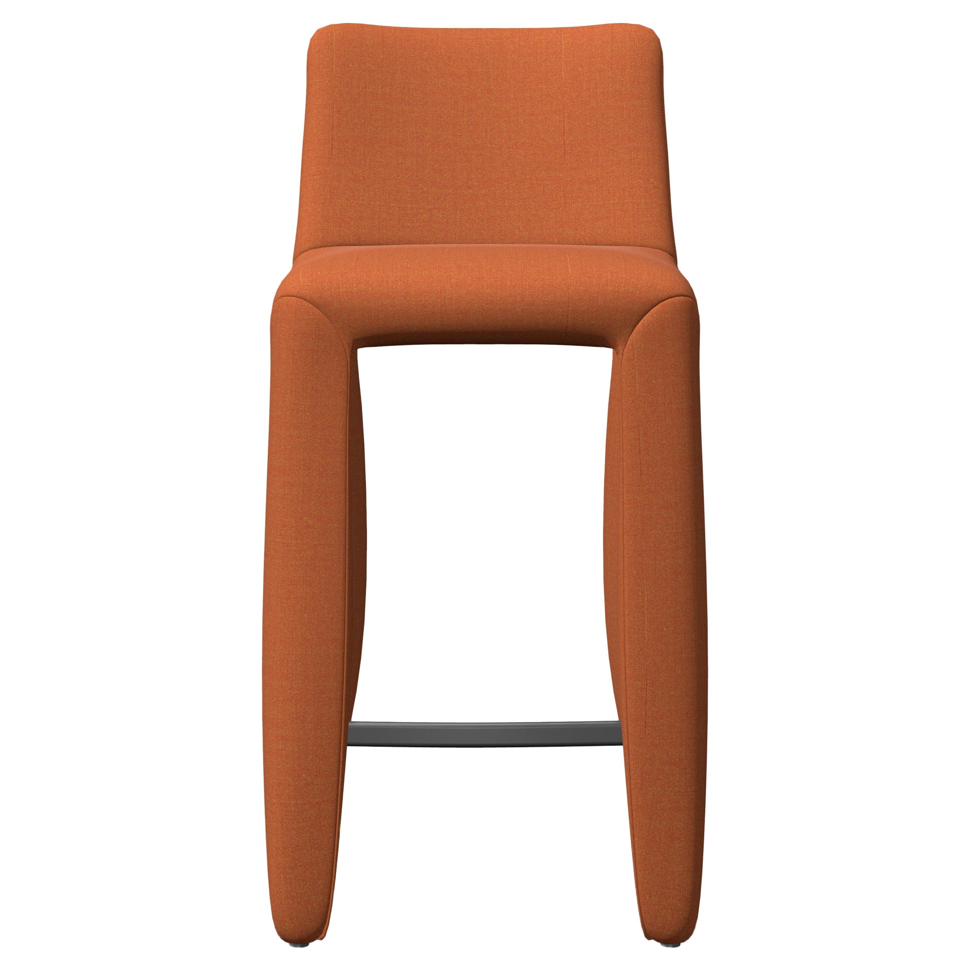 Moooi Monster Naked Low Barstool in Canvas 2, 556 by Marcel Wanders Studio