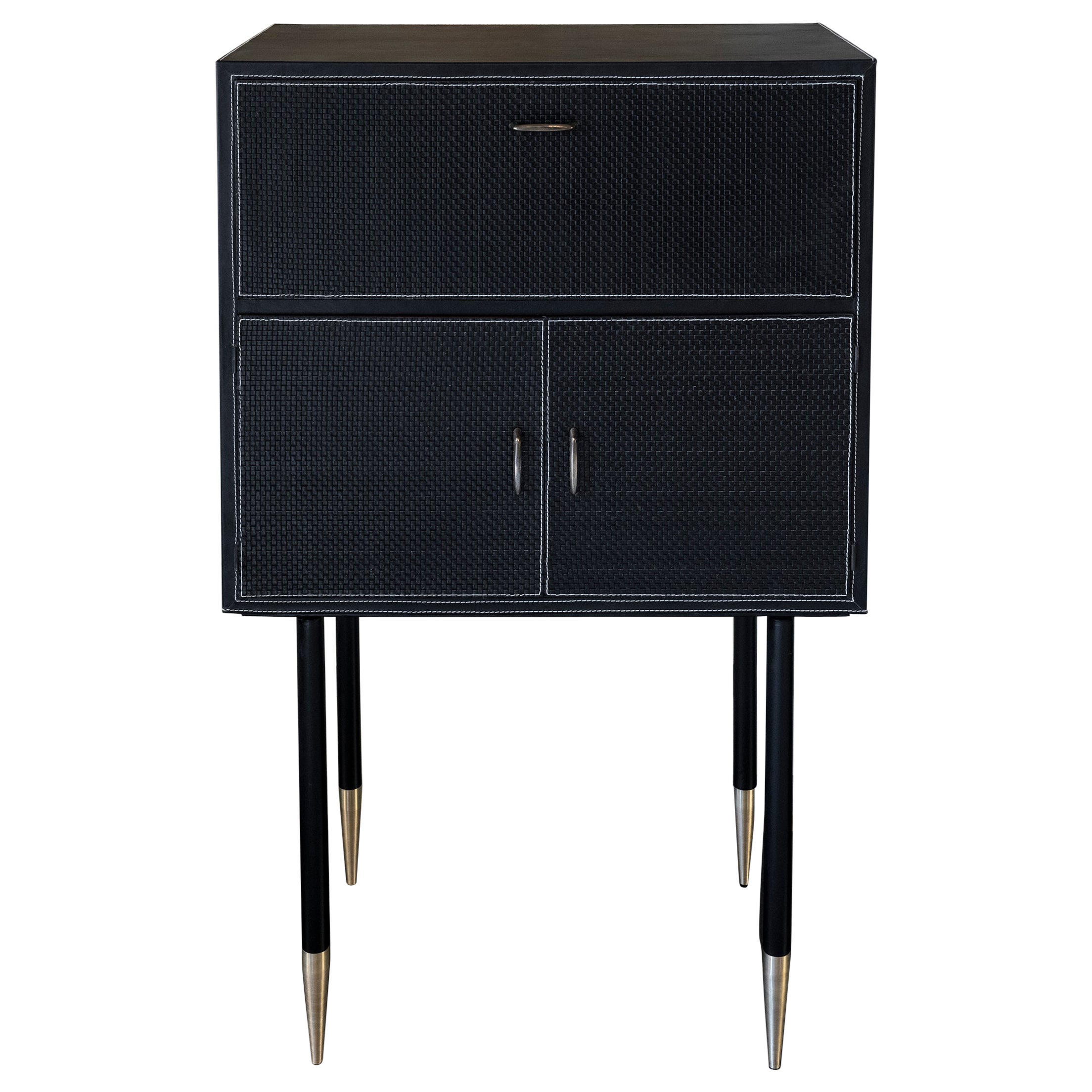 Lucite and Brass Bar Illuminated Base c.1980 at 1stDibs