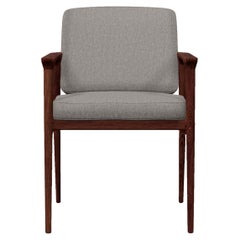Moooi Zio Dining Chair in Vesper Aluminum Seat with Oak Stained Cinnamon Frame