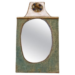 Glazed Mirror by Les Argonautes, France, 1960
