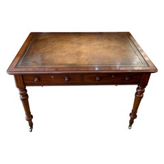 Antique 19th Century Victorian Mahogany Writing Table