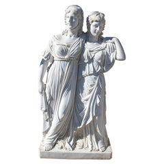 Neoclassical 1990s Reproduction of The Princesses by Gottfried Schadow