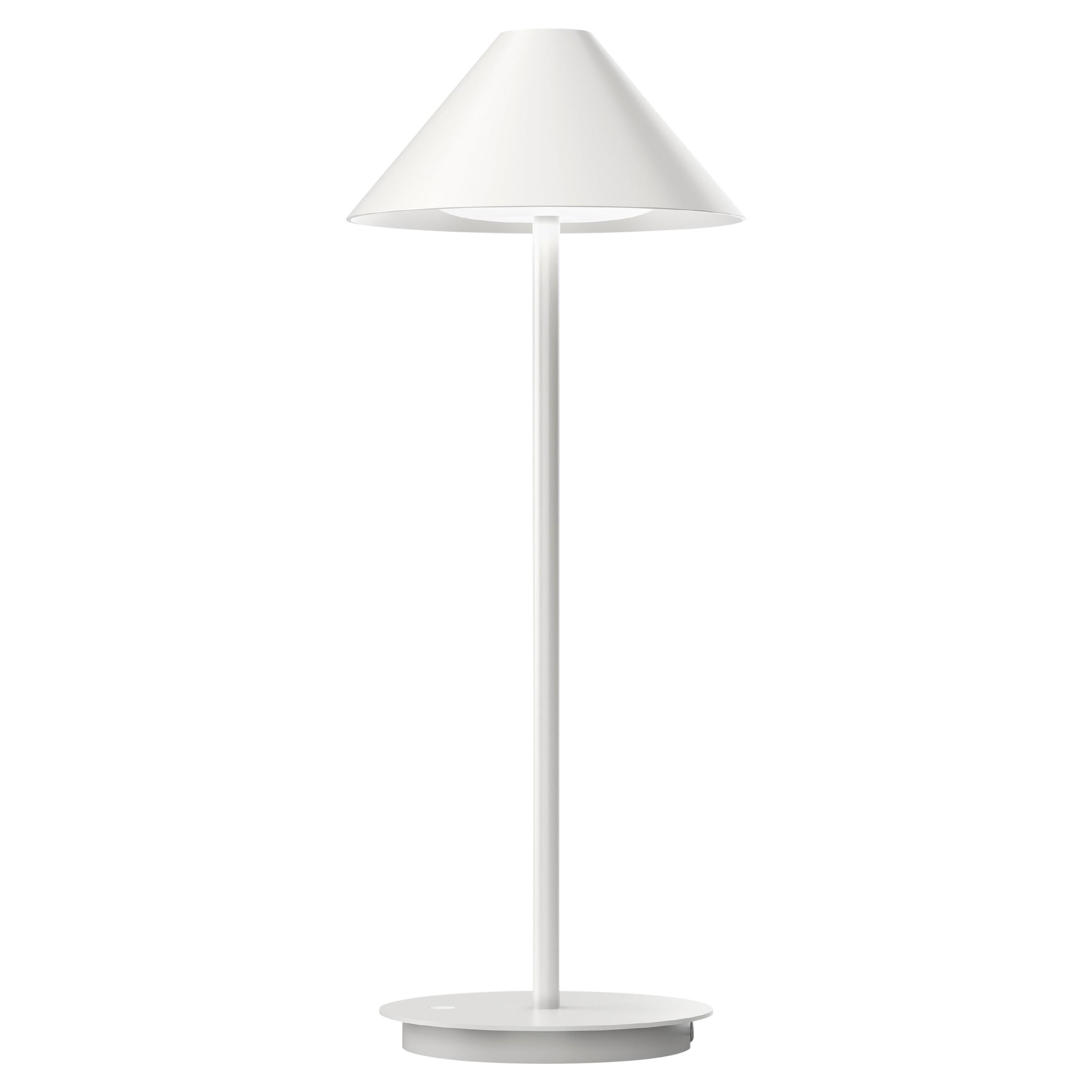 Lampe de bureau 'Keglen' pour Louis Poulsen en blanc en vente