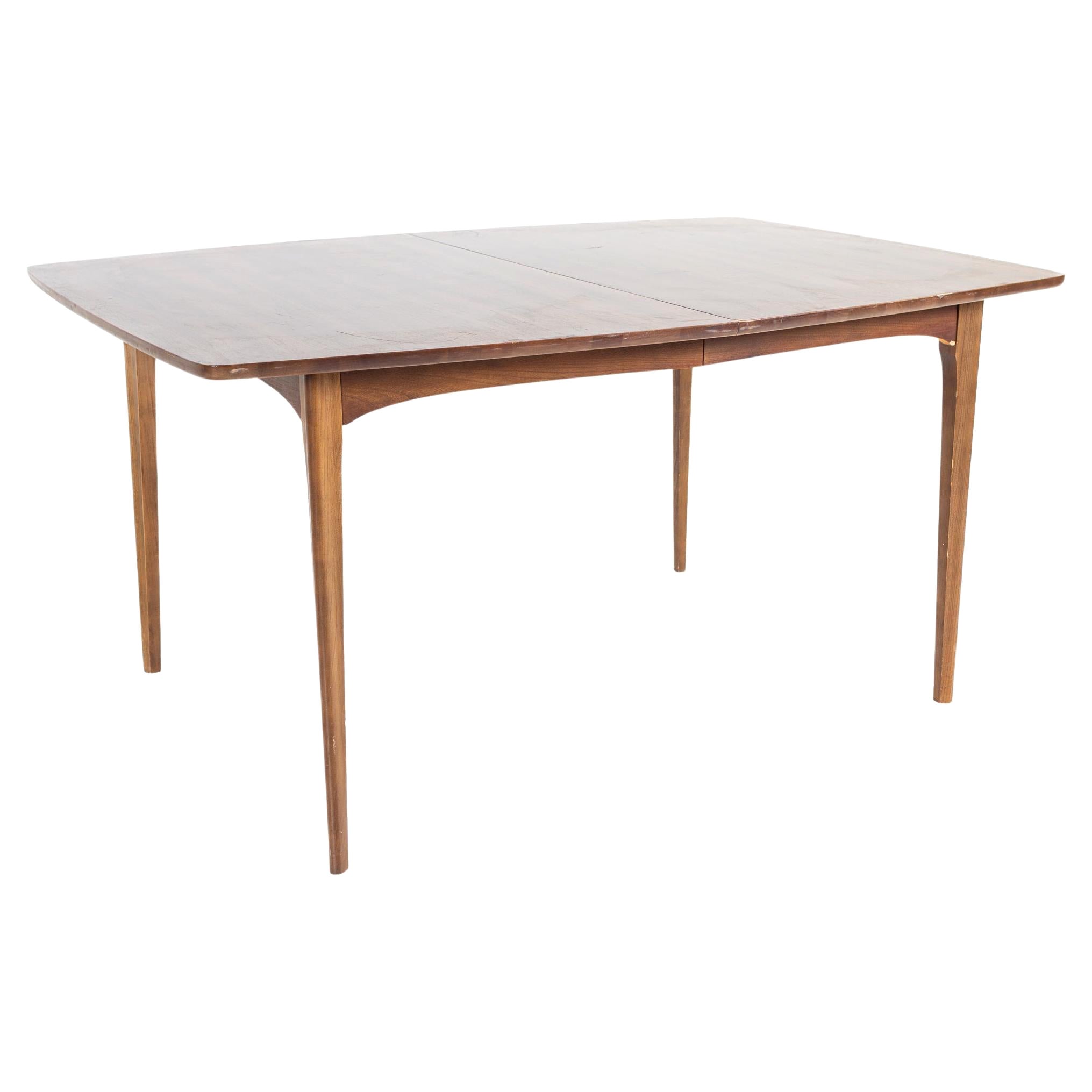Architectural Mid Century Dining Table at 1stDibs