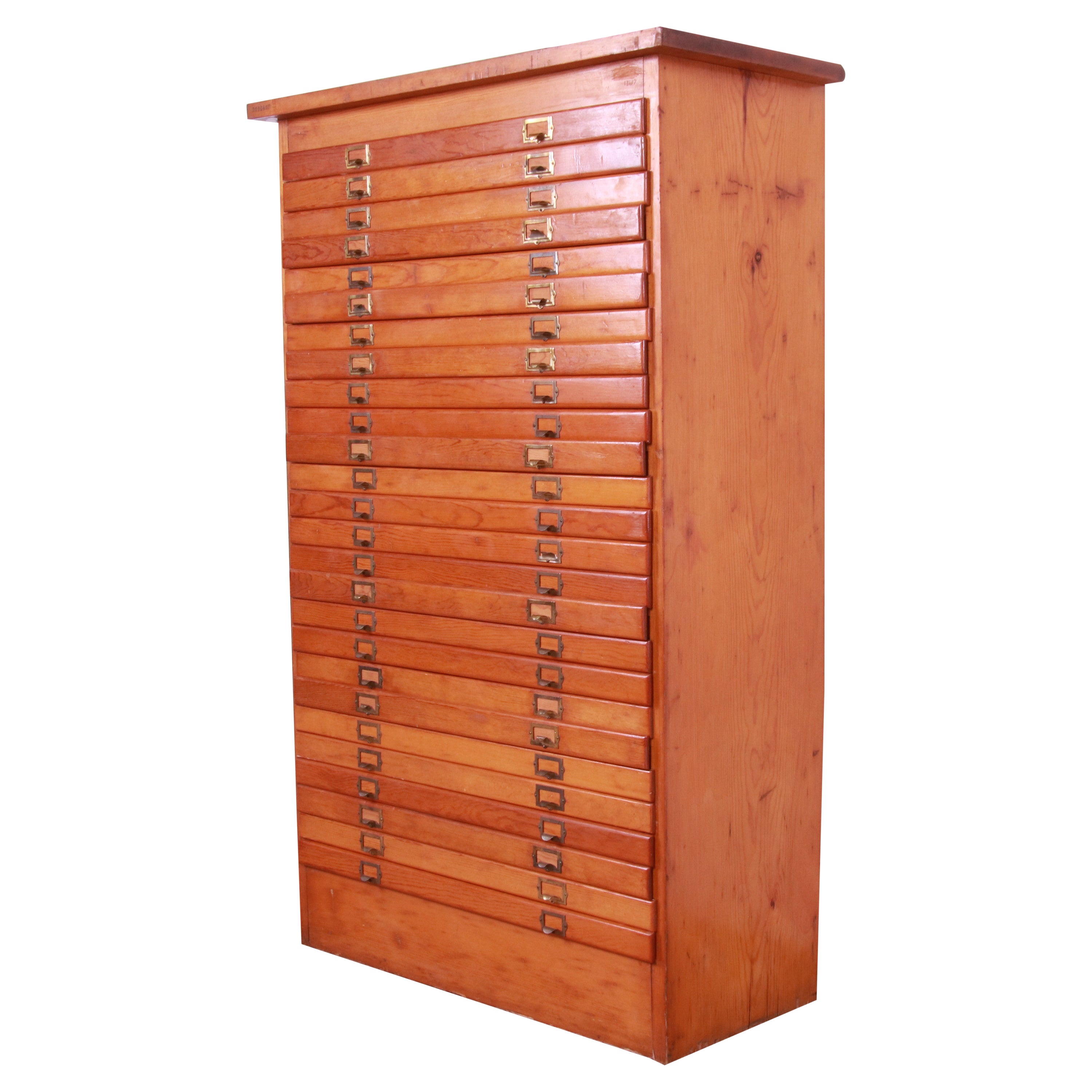 Antique 12Drawer Pine Apothecary Specimen circa 1870 at 1stDibs