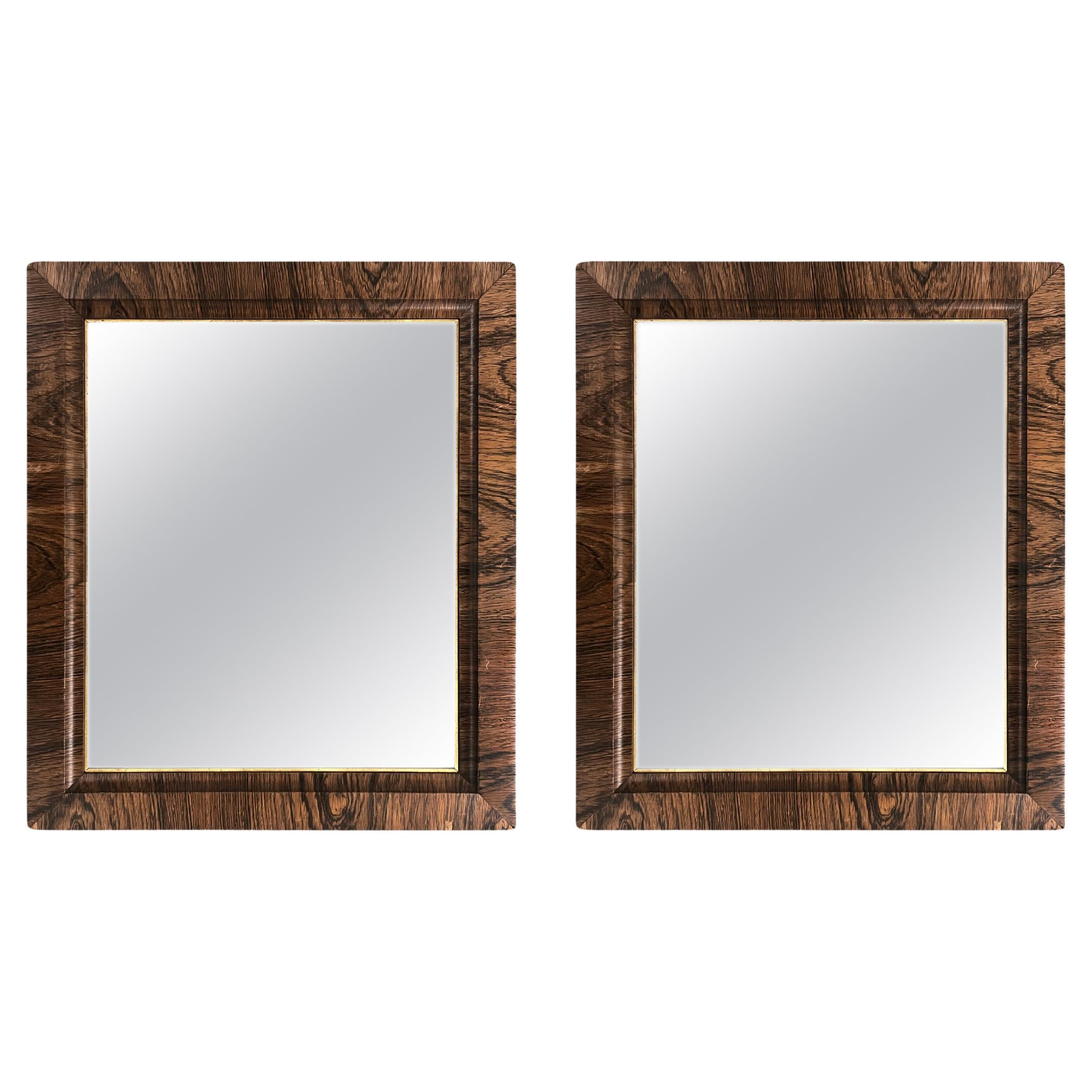Pair of 19th Century Framed Mirrors