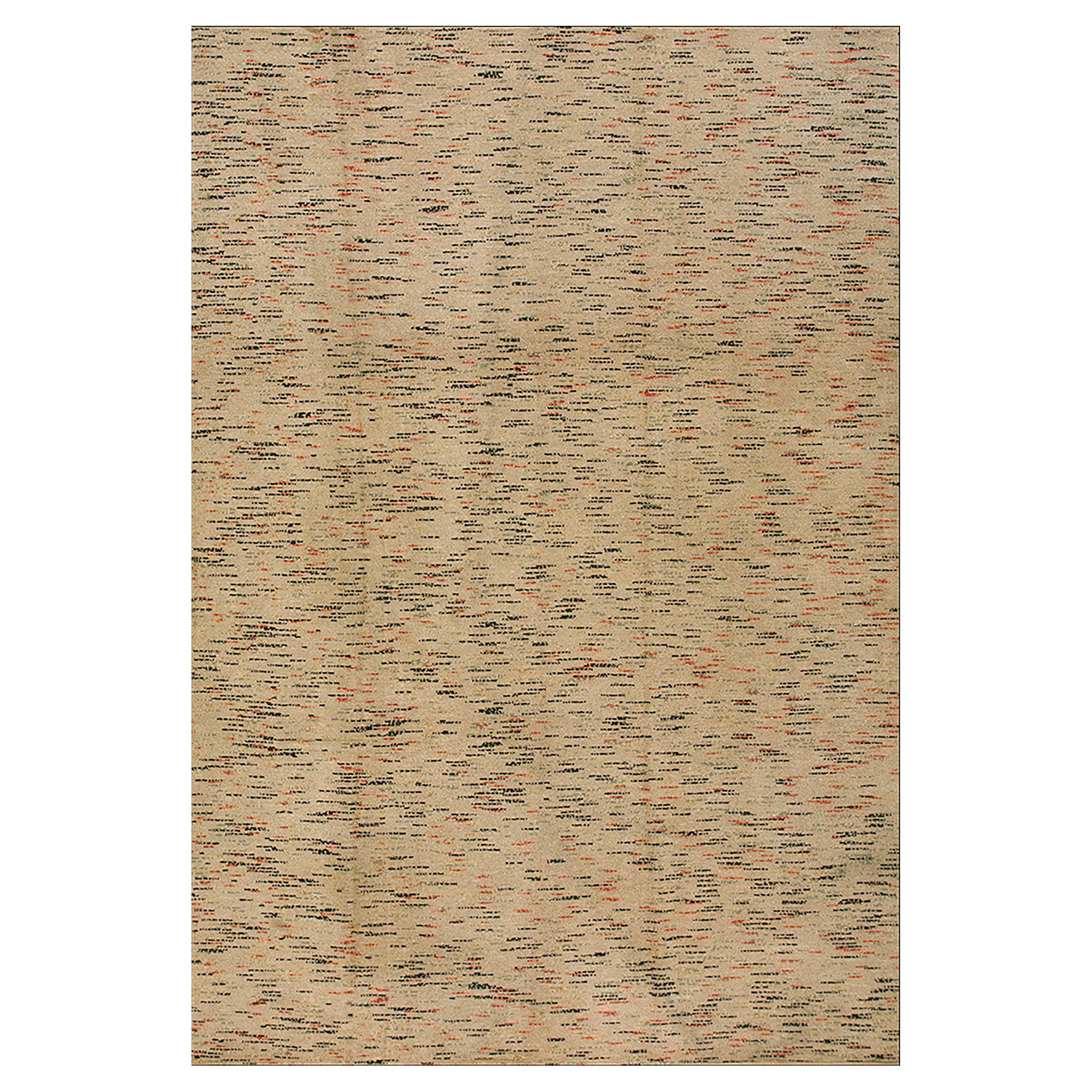 Antiker amerikanischer Rag-Teppich, 1,83 m x 3,66 m, antik