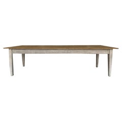 Antique French Long Dining Table-Provence