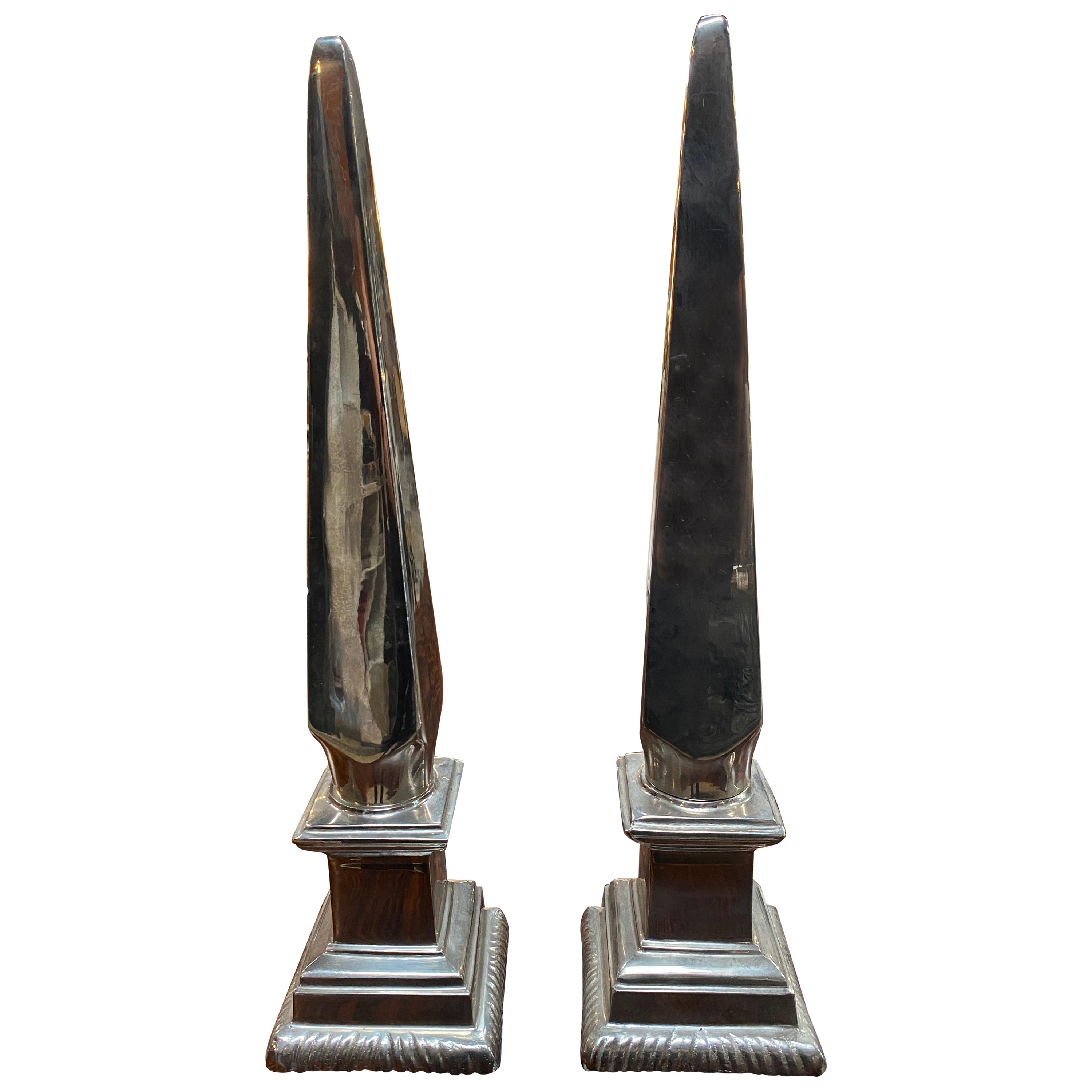 Paar italienische Obelisken, 1950, Paar im Angebot