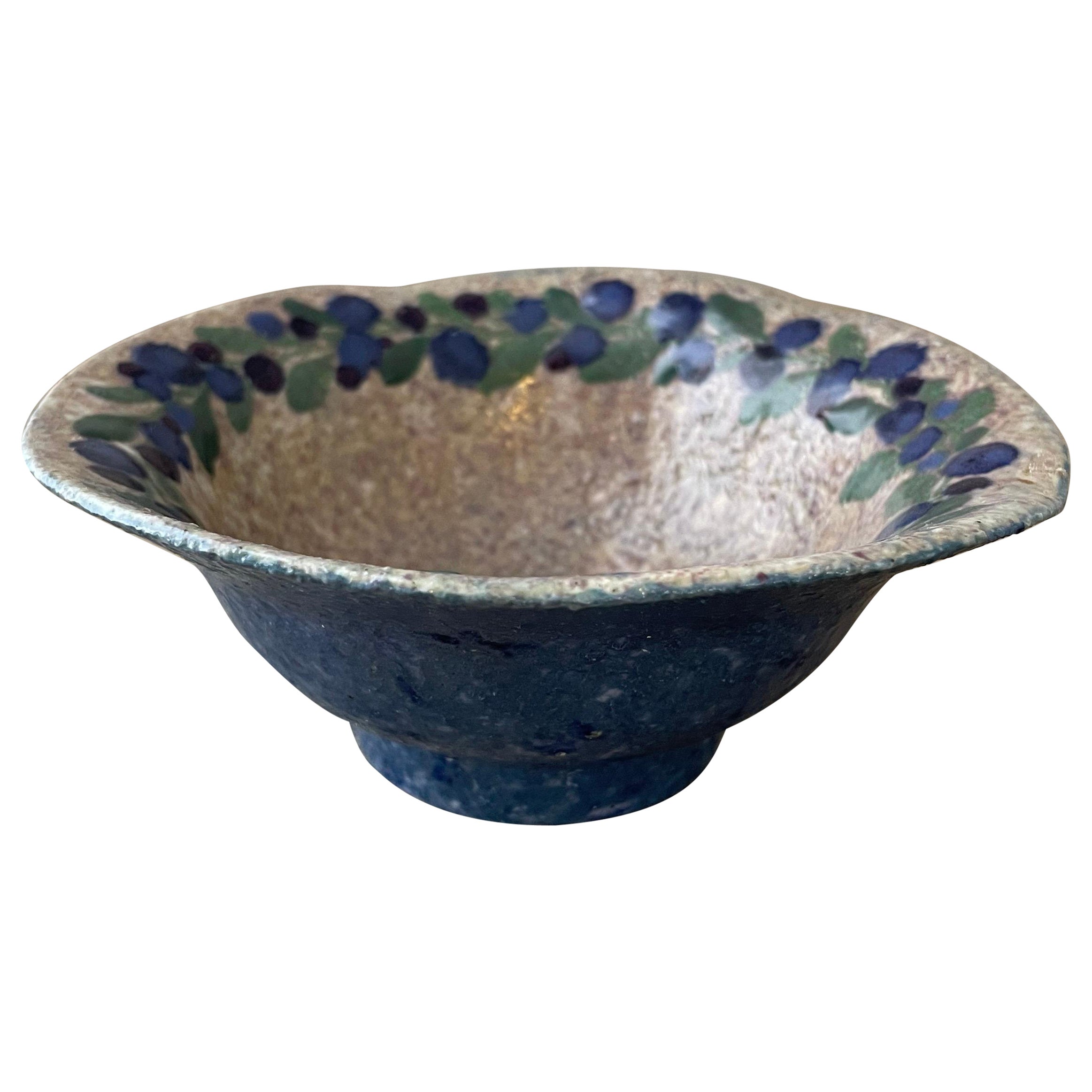 Josef Ekberg for Gustavsberg Ceramic Pottery Bowl For Sale