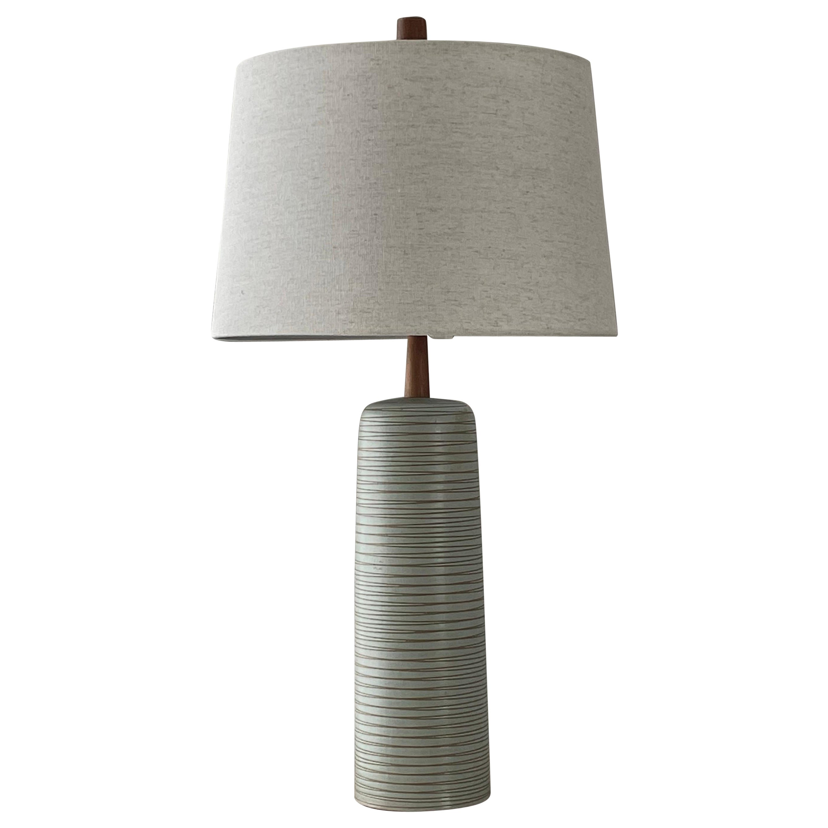 Jane and Gordon Martz Tall Ceramic Table Lamp For Sale