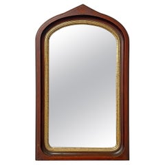 19th Century American Gothic Revival Framed Mirror