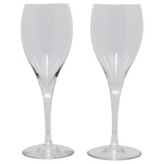 Baccarat French Crystal St Remy Wine or Water Glasses, Set of 2