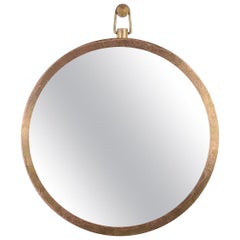 “Plain” Brass Frame Mirror by Lukasz Friedrich