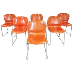 Vintage Drabert SM400 Stacking Chairs by Gerd Lange, 1970s