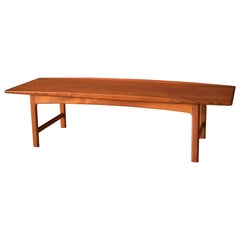 Vintage Scandinavian Teak Coffee Table by Folke Ohlsson for Dux