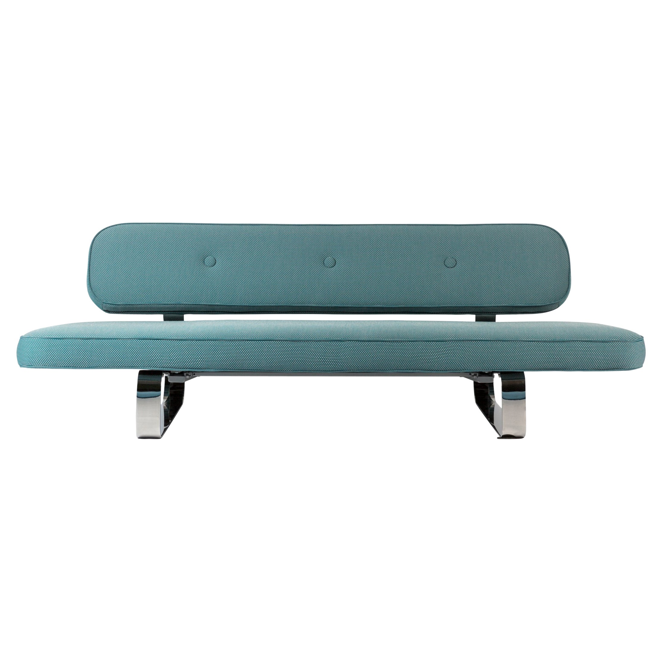 Moooi Power Nap Sofa in Steelcut Trio 3, 983 Upholstery with Steel Frame