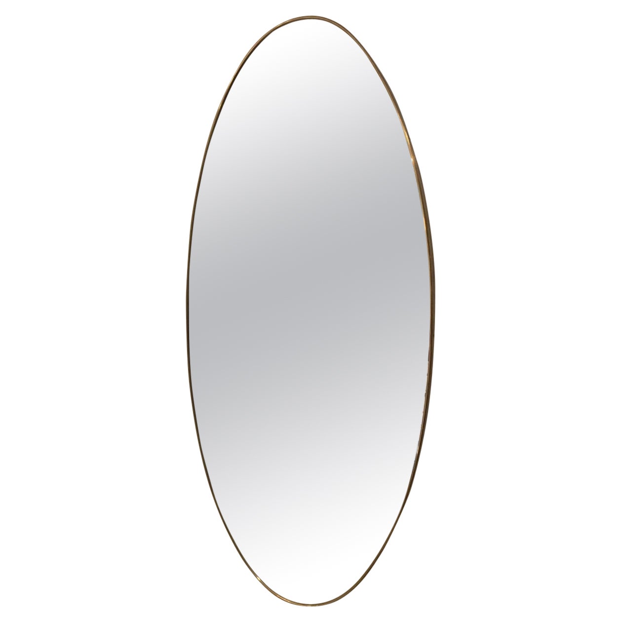 Moderne Style Mid Century Mirror For Sale at 1stDibs