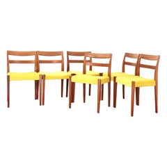 Mid CenturyTeak Dining Chairs by Nils Jonsson for Troeds Bjarnum