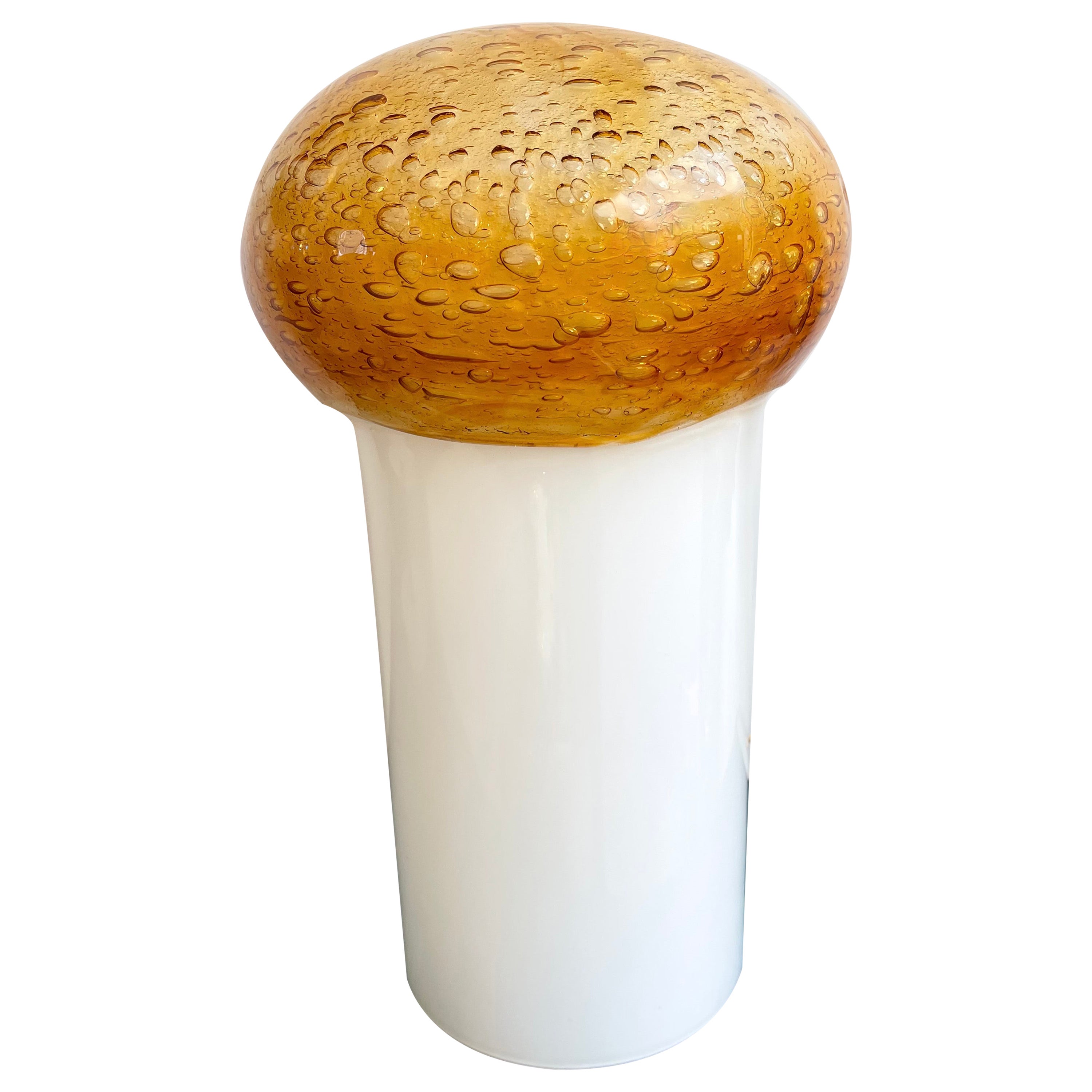 Mushroom Bubble Murano Glass Lamp, Italy, 1970s For Sale