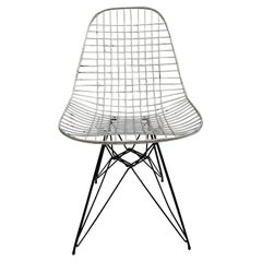 Eames Dkr Wire Chairs on Eiffel Tower Base