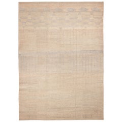 Nazmiyal Collection Modern Distressed Decorative Rug. 15 ft 4 in x 20 ft 10 in