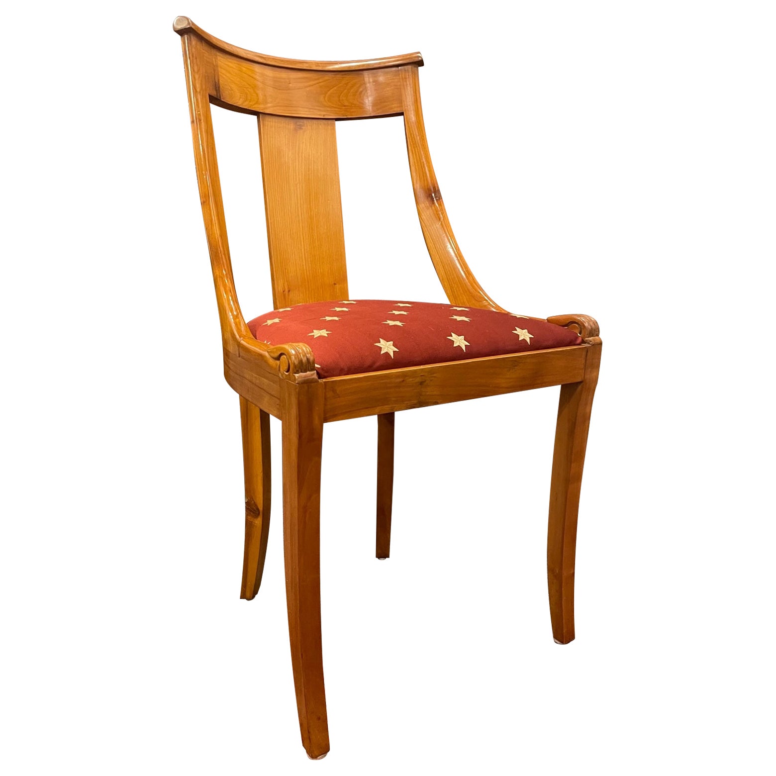 French Art Deco Gondole Chair, Circa 1930s