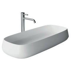 In Stock in Los Angeles, Porcelain Nur Washbasin, by Massimiliano Bracon