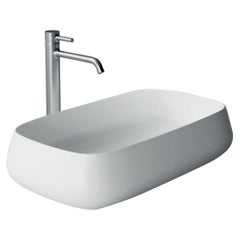 In Stock in Los Angeles, Porcelain Nur Washbasin, by Massimiliano Bracon