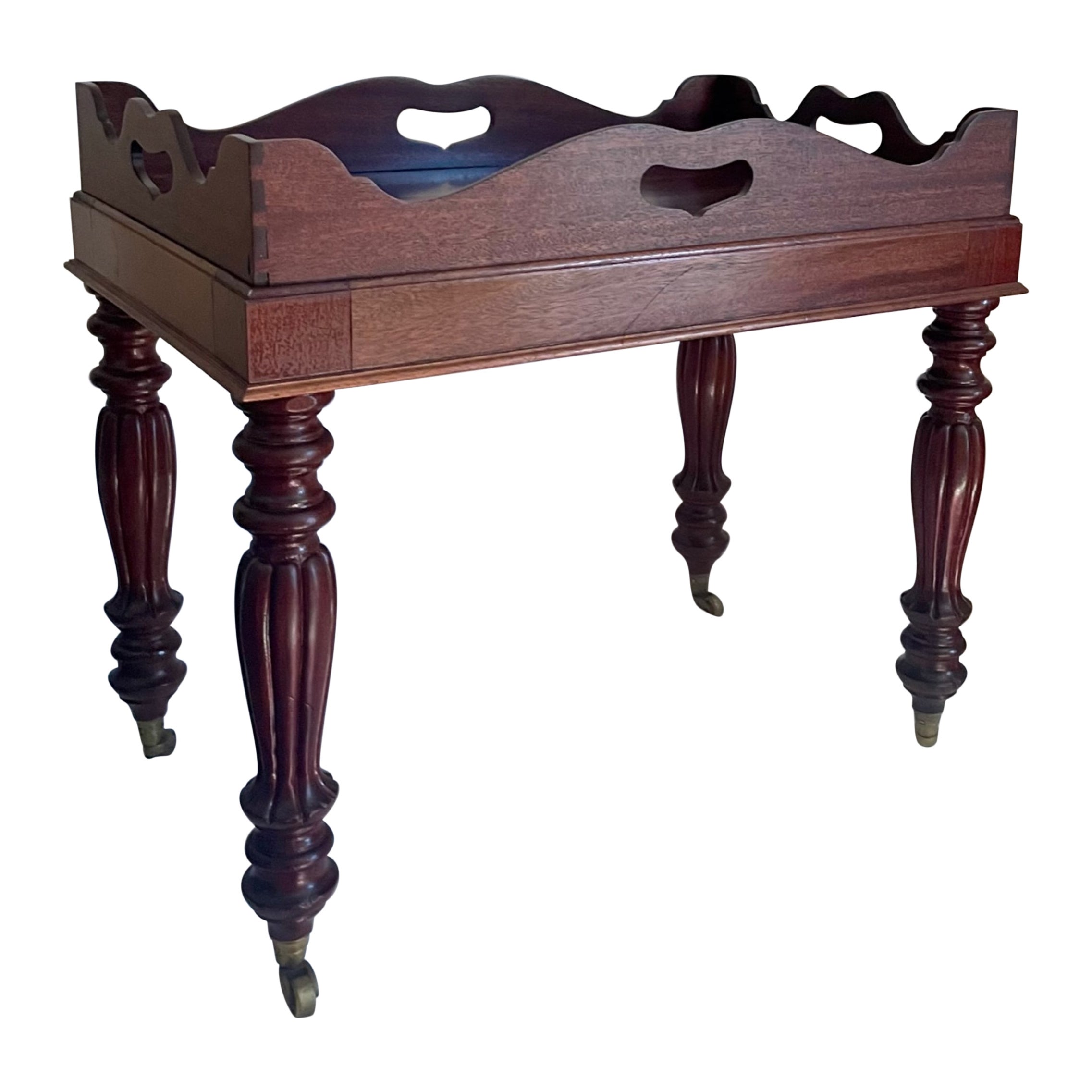 19th Century Georgian Mahogany Butler’s Tray Table