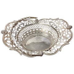 Antique Hancock and Company Sterling Silver Basket