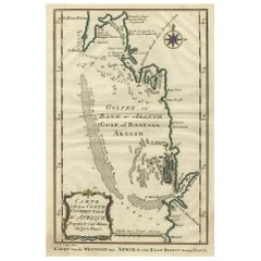Bay of Arguin, Westküste Afrikas von Cape Blanco nach Tanit, Afrika, 1747