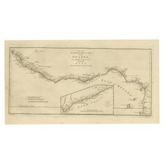 Map of the African Coast, Gulf of Guinea, from Sierra Leone to Gabon, 1788