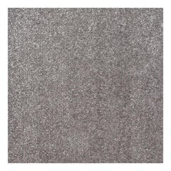 In Stock in Los Angeles, Tappeto Snow Grey Moquette Area Rug, Made in Italy