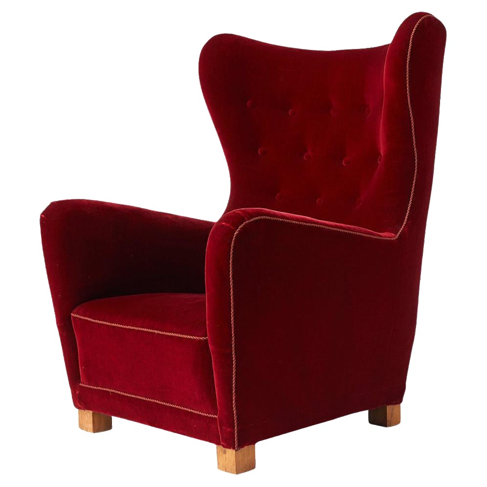 Fritz Hansen Lounge Chair Model #1672