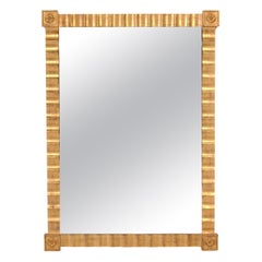 Used Gilt Scalloped Mirror from the Carlyle Hotel NYC