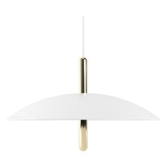 Signal Pendant Light from Souda, White x Brass, in Stock