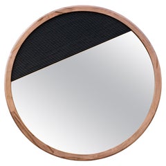 Kenmare Mirror, Customizable Wood and Metal