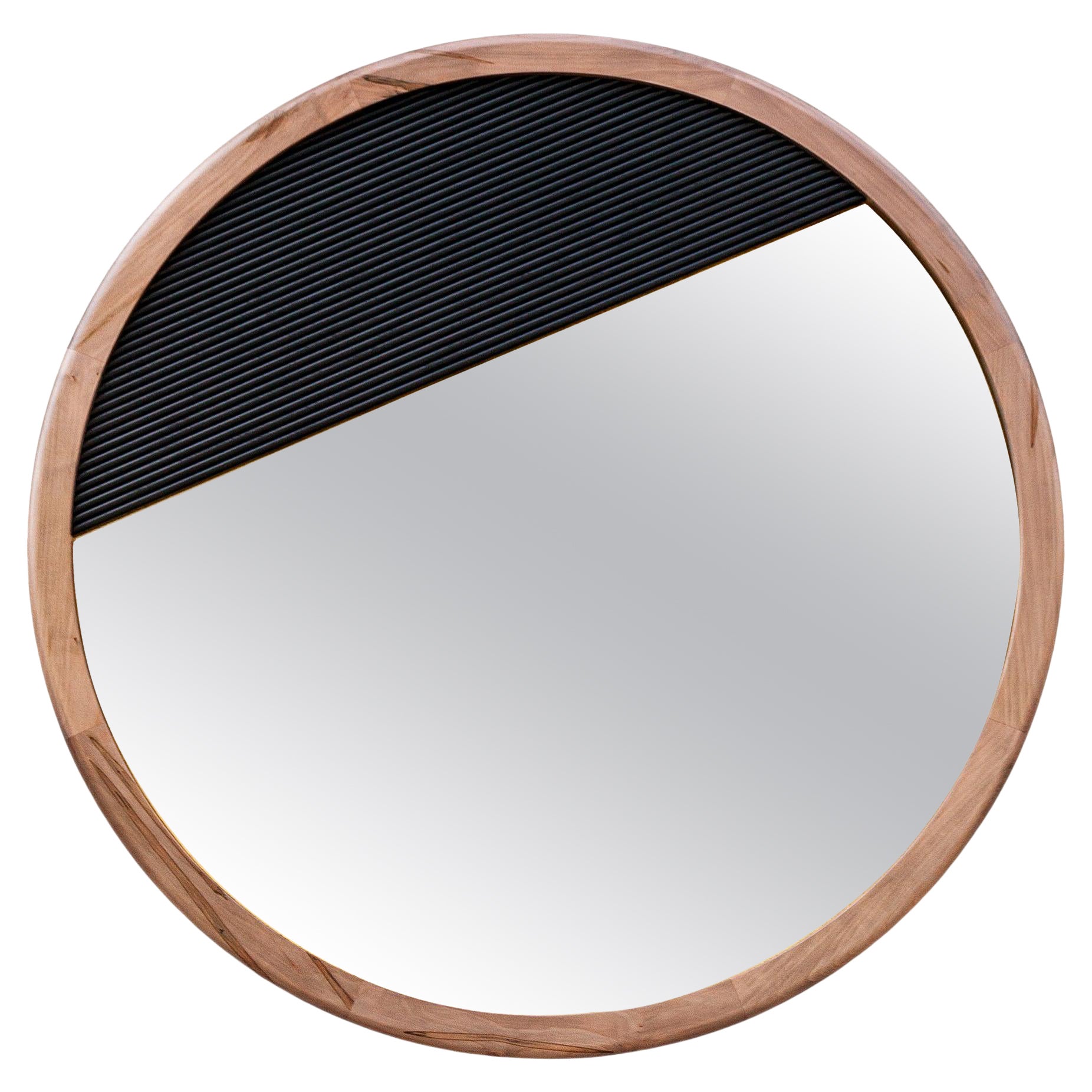 Miroir Kenmare, bois et métal personnalisables en vente